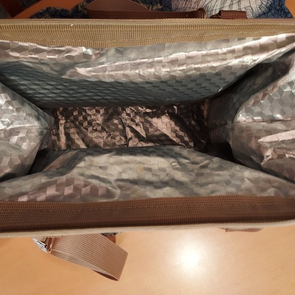 Aurie insulated lunch bag crossbody purse - Picture 3 of 5